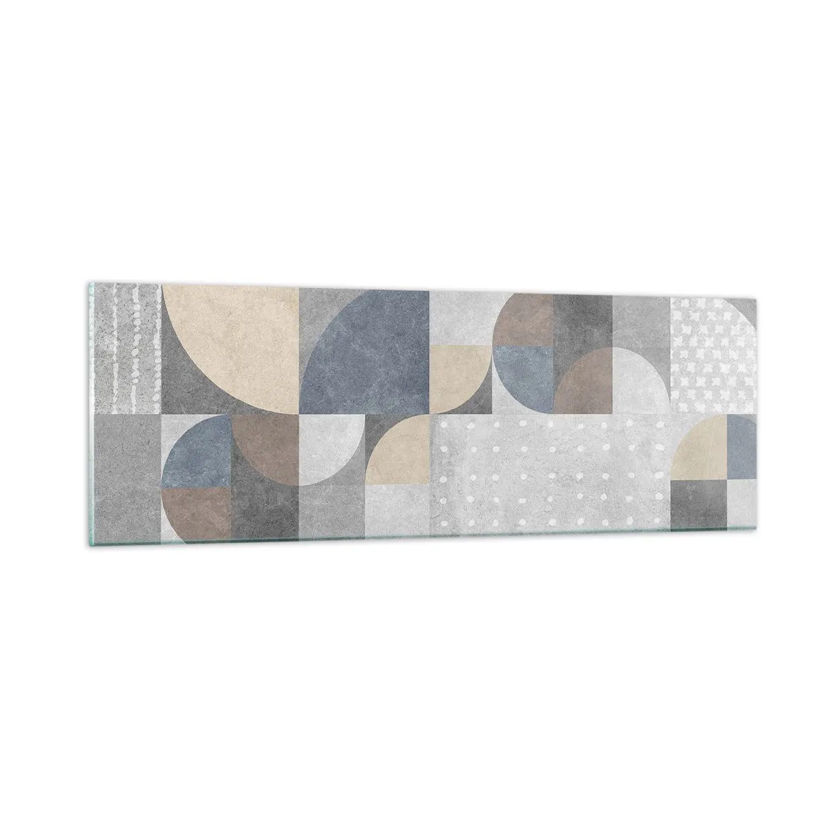 Impression sur verre - Image sur verre - Fantaisie de la céramique  - 90x30 cm