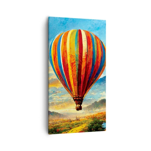 Impression sur toile - Image sur toile - Dans le silence on voit mieux - 55x100 cm