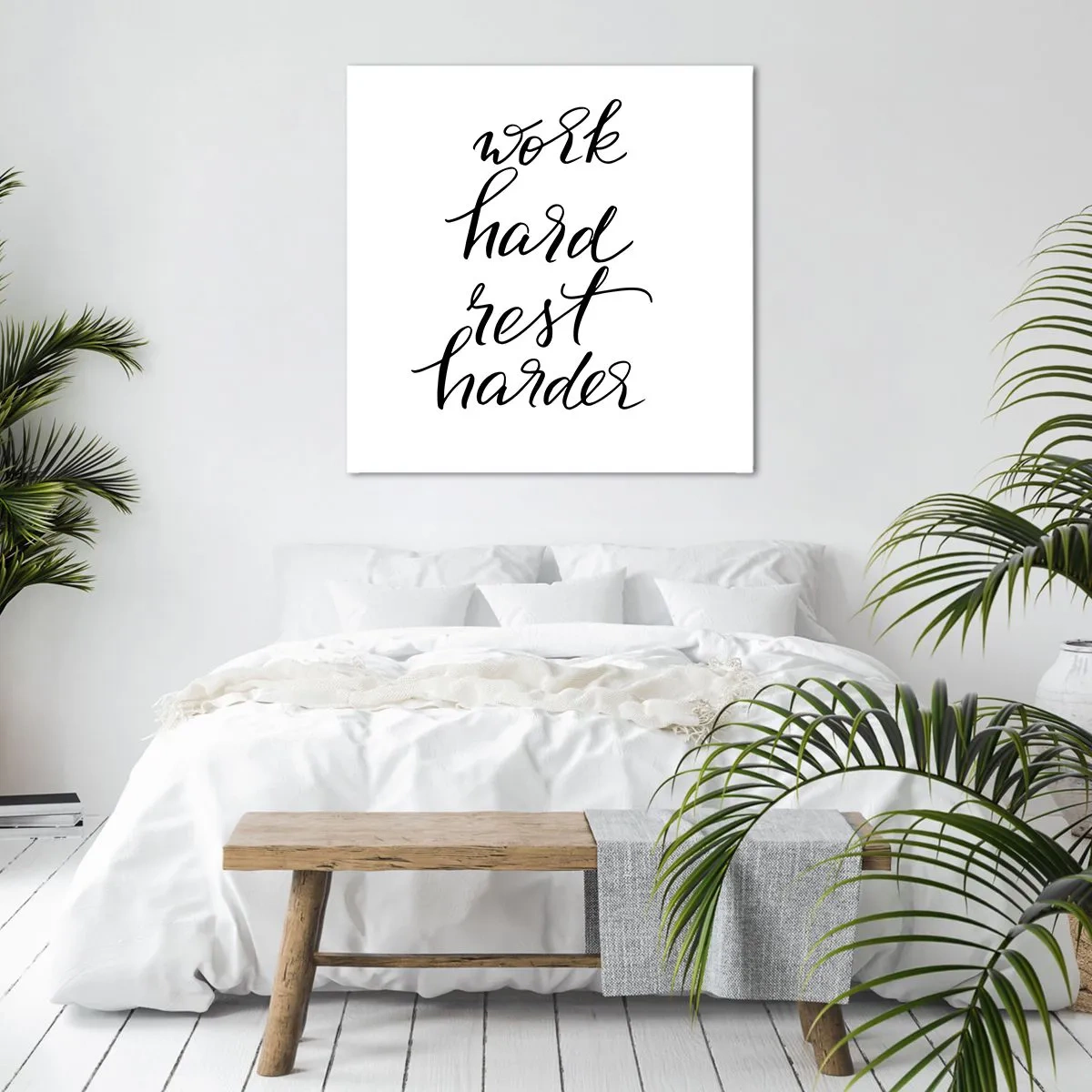 Impression sur toile - Image sur toile - Équilibre de vie - 40x40 cm