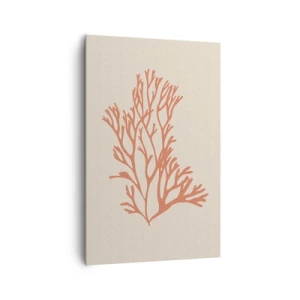Impression sur toile - Image sur toile - Filigrane de corail - 80x120 cm