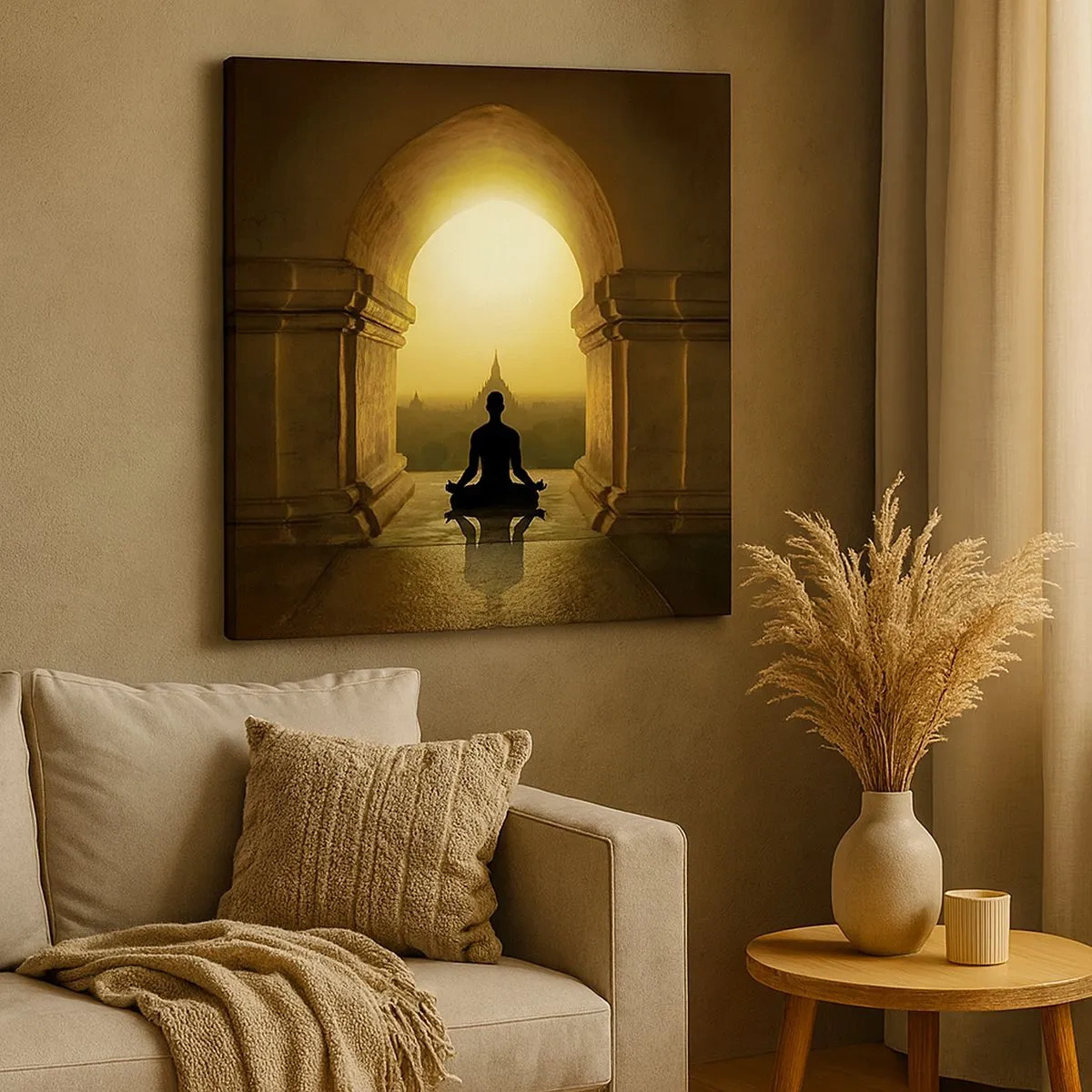 Impression sur toile - Image sur toile - Pleine harmonie - 30x30 cm