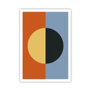Affiche - Poster - Composition de chaleur et de fraîcheur - 70x100 cm