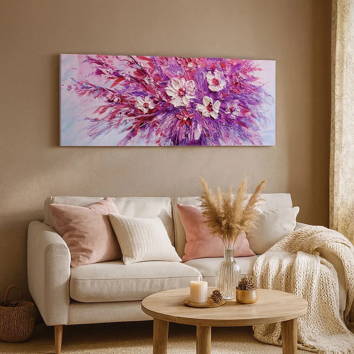 Impression sur toile - Image sur toile - Innocence et passion - 100x40 cm