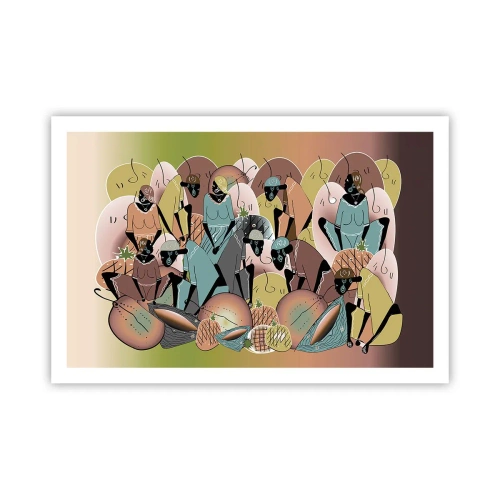 Affiche - Poster - De grandes fêtes arrivent - 91x61 cm