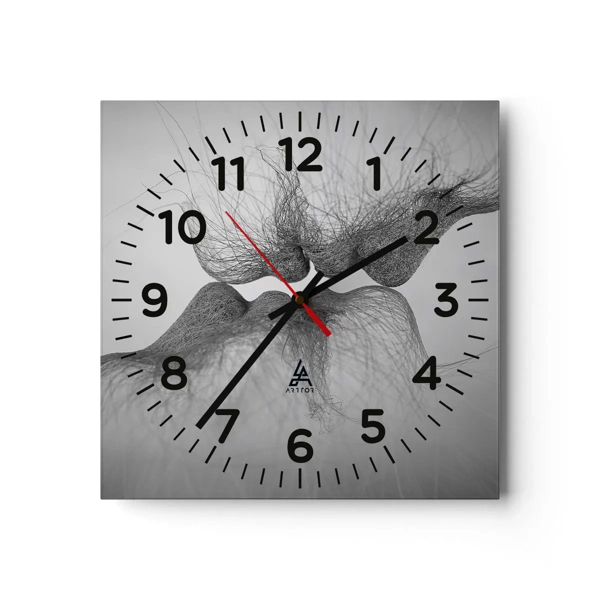 Horloge murale - Pendule murale - La bise du vent - 30x30 cm