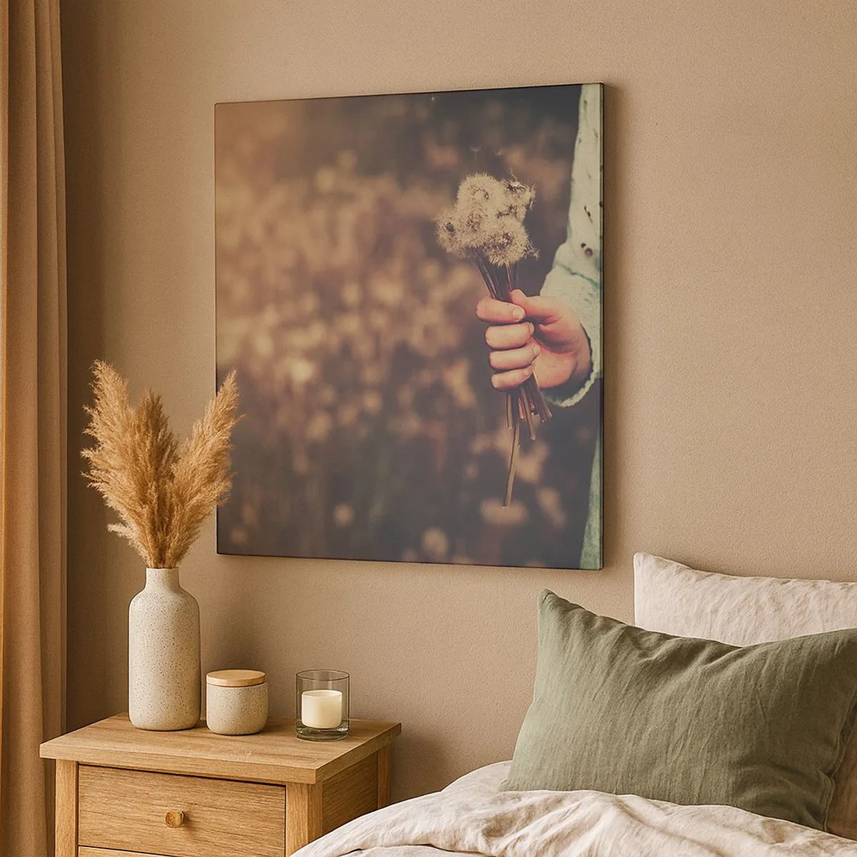 Impression sur toile - Image sur toile - Merci de les garder - 30x30 cm