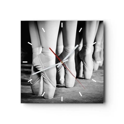 Horloge murale - Pendule murale - Ensemble, simple - 40x40 cm