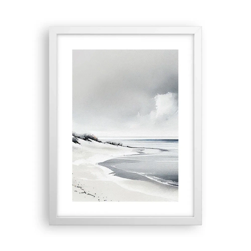 Affiche dans un cadre blanc - Poster - Ensemble depuis toujours - 30x40 cm