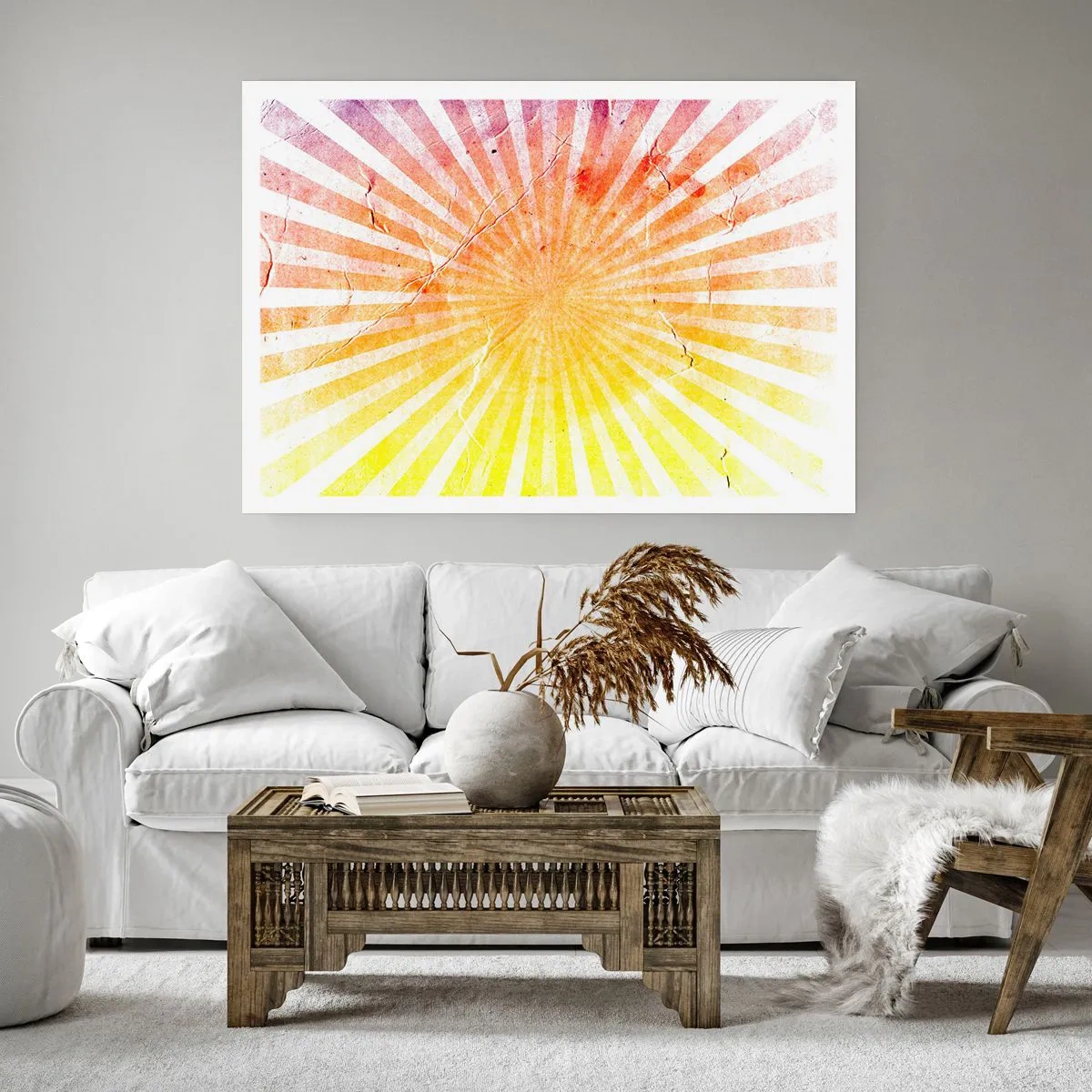Affiche - Poster - Levant et couchant - 70x50 cm