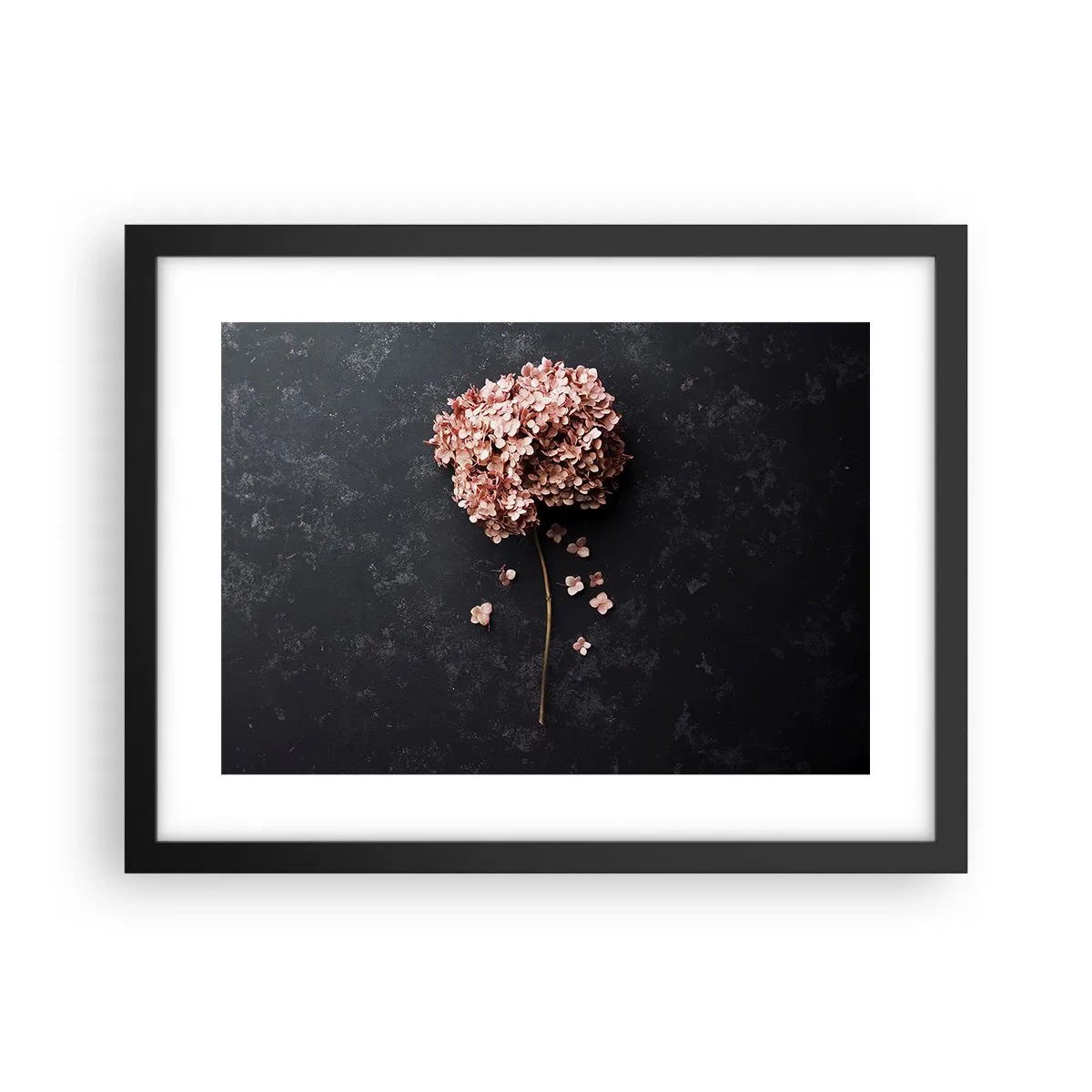 Affiche dans un cadre noir - Poster - Un signe vraiment romantique - 40x30 cm