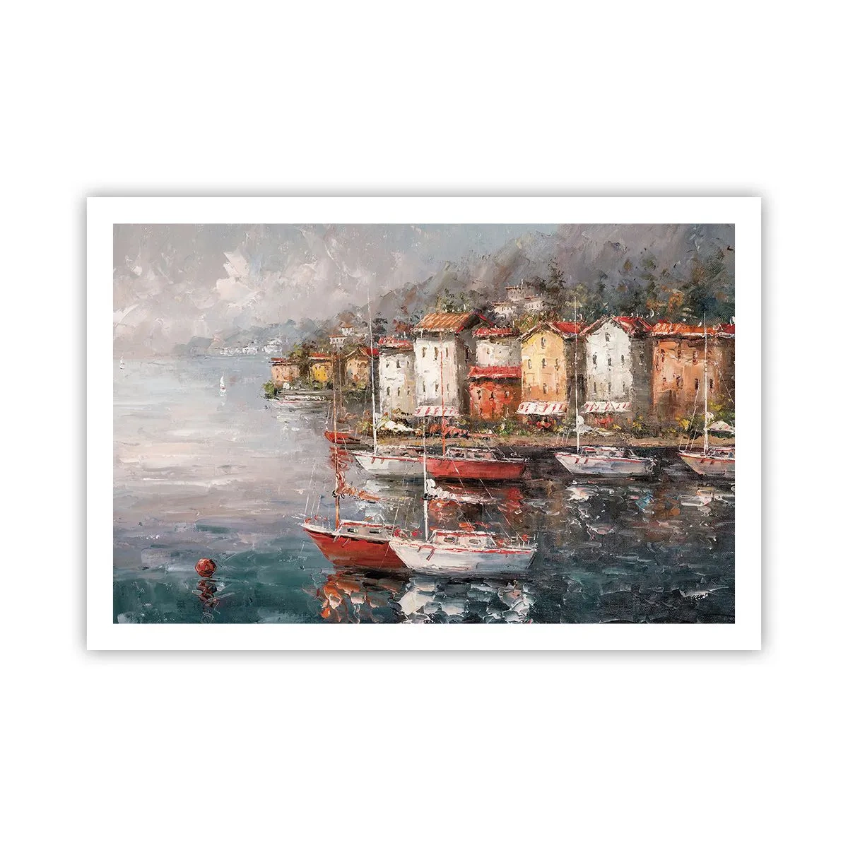 Affiche - Poster - Havre romantique - 91x61 cm
