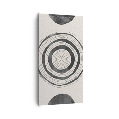 Impression sur toile - Image sur toile - Ce qui est important c'est ce qu'il y a entre les deux - 65x120 cm