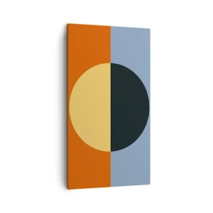 Impression sur toile - Image sur toile - Composition de chaleur et de fraîcheur - 45x80 cm