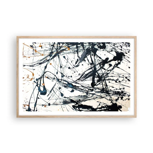 Affiche dans un chêne clair - Poster - Ca a du sens ou ça n'en a pas ? - 91x61 cm