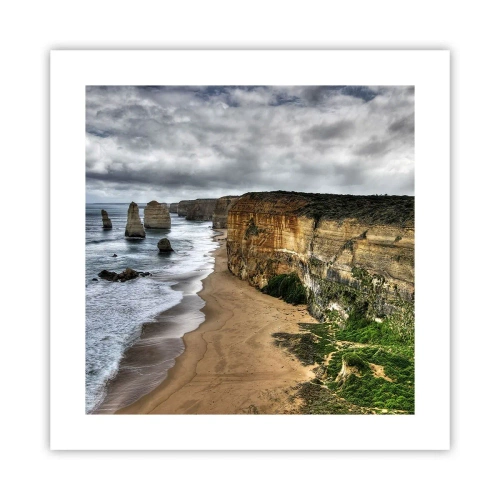 Affiche - Poster - Beauté brute - 40x40 cm