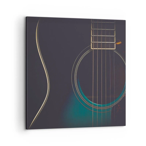 Impression sur toile - Image sur toile - Le calme avant la tempête - 50x50 cm