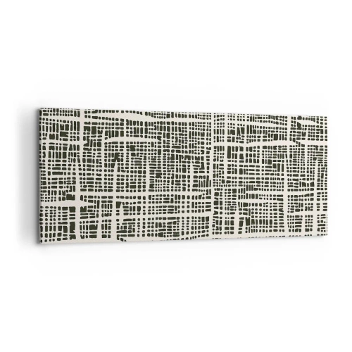 Impression sur toile - Image sur toile - Composition tissée - 100x40 cm