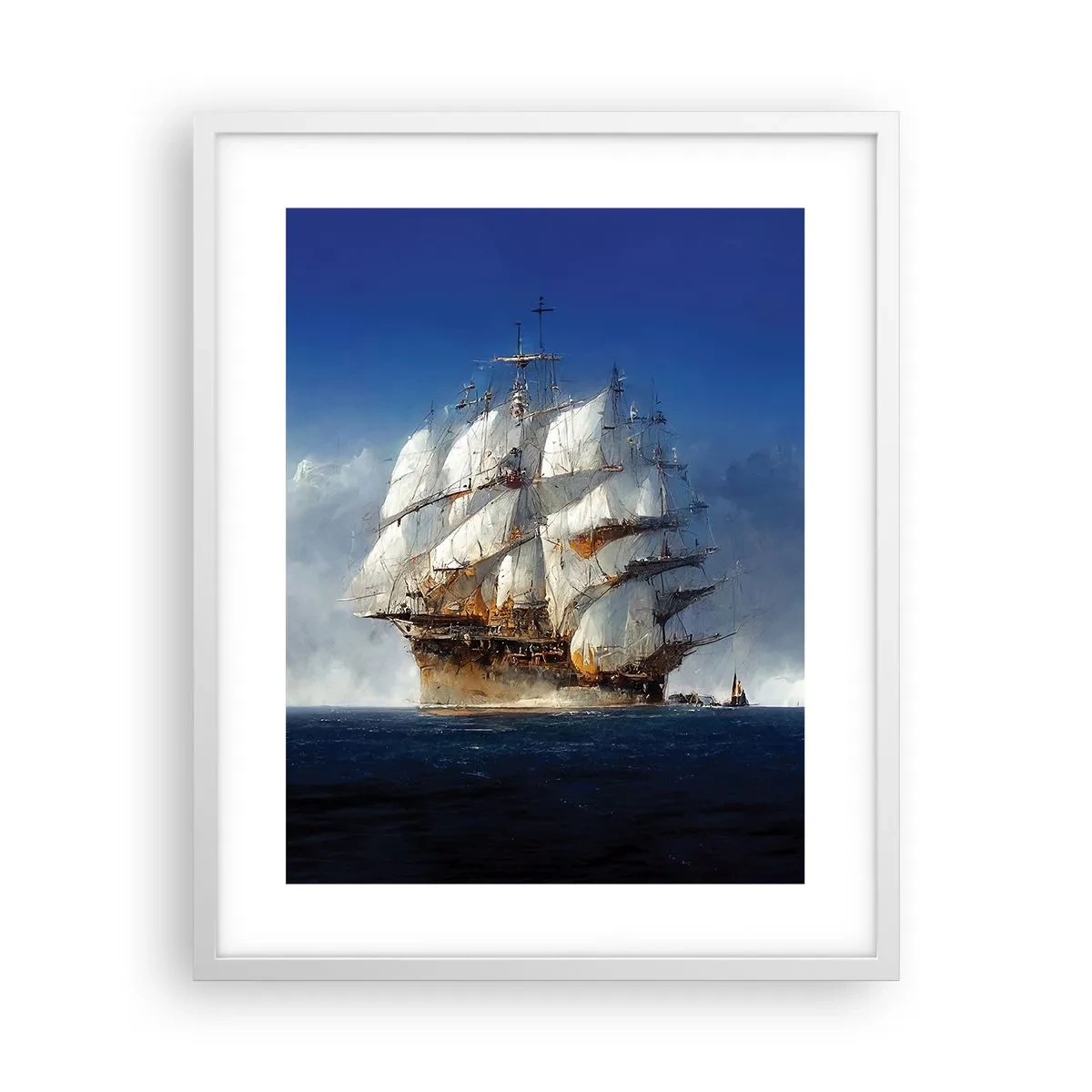 Affiche dans un cadre blanc - Poster - La grande gloire ! - 40x50 cm