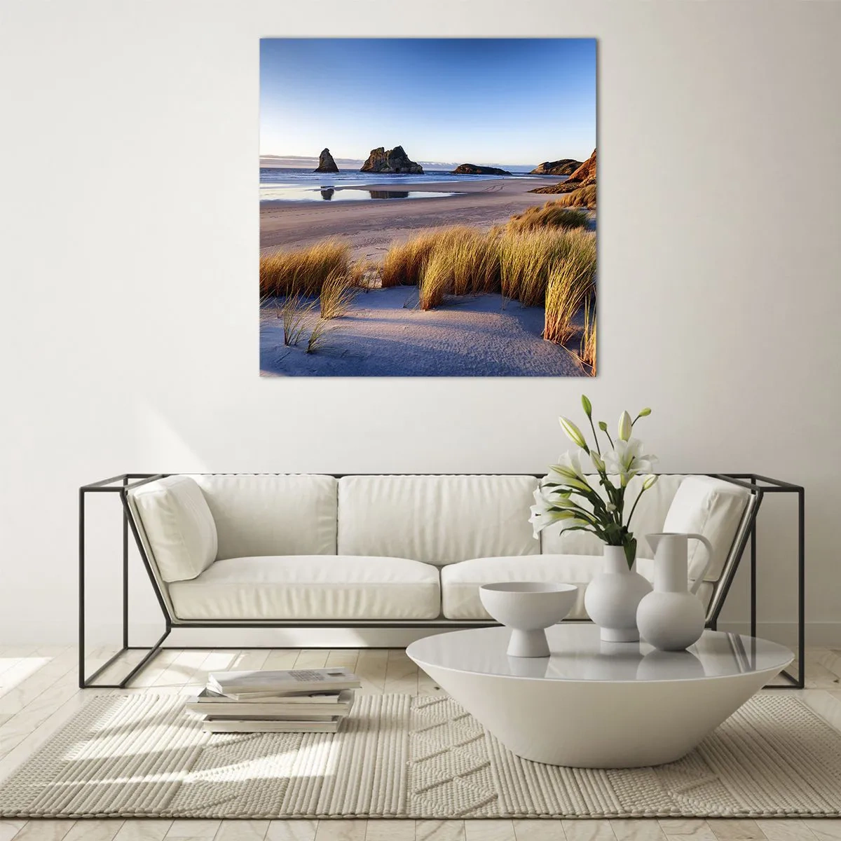 Impression sur verre - Image sur verre - Pour les chercheurs de paix - 30x30 cm