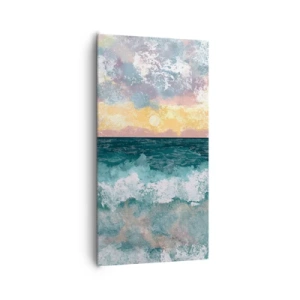 Impression sur toile - Image sur toile - Eau, lumière, air - 65x120 cm