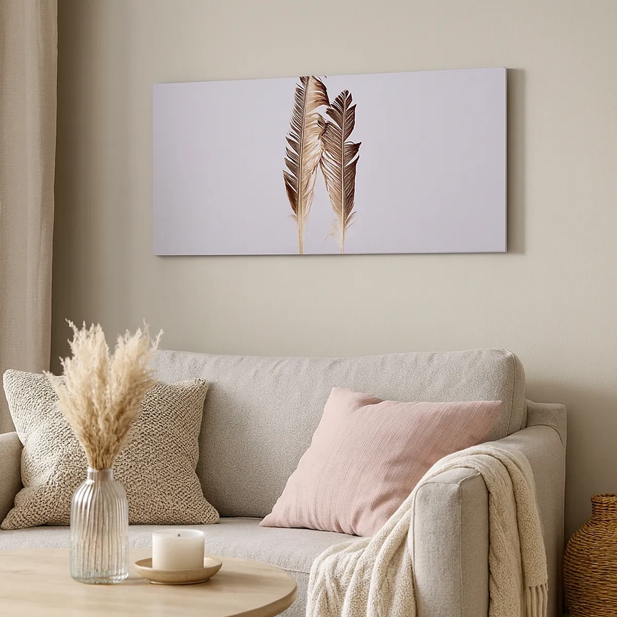 Impression sur toile - Image sur toile - Face au néant - 30x30 cm