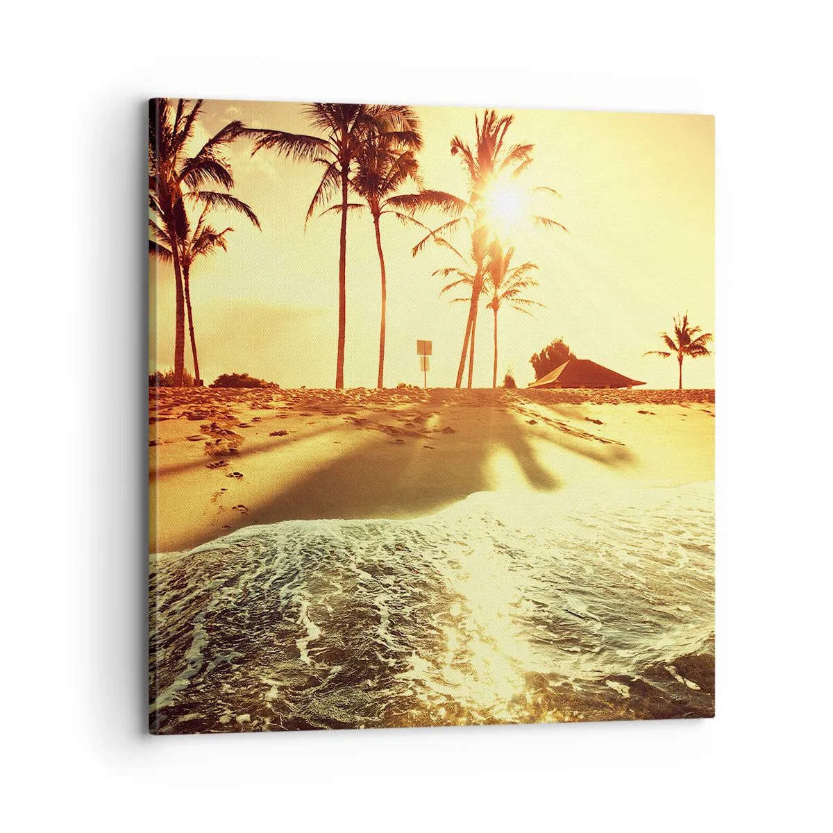 Impression sur toile - Image sur toile - Après-midi californien - 70x70 cm