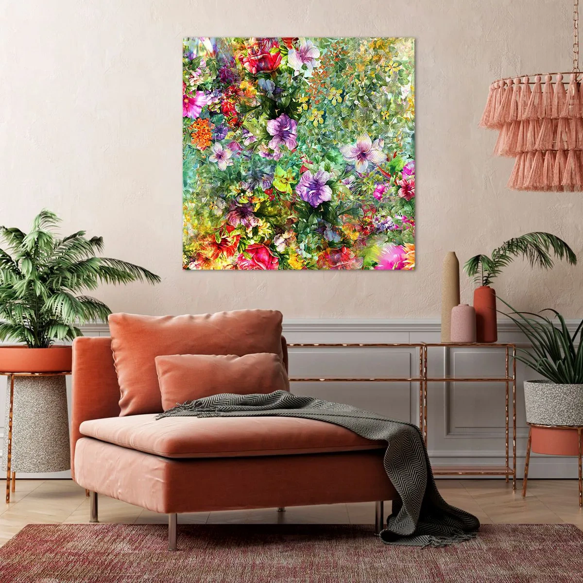 Impression sur toile - Image sur toile - En fleurs pour la perdition - 30x30 cm