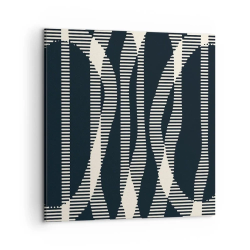 Impression sur toile - Image sur toile - Une tentative de briser l'obscurité - 50x50 cm