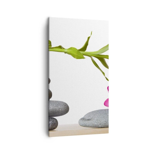 Impression sur toile - Image sur toile - Couleurs de la vie et de la durée - 45x80 cm