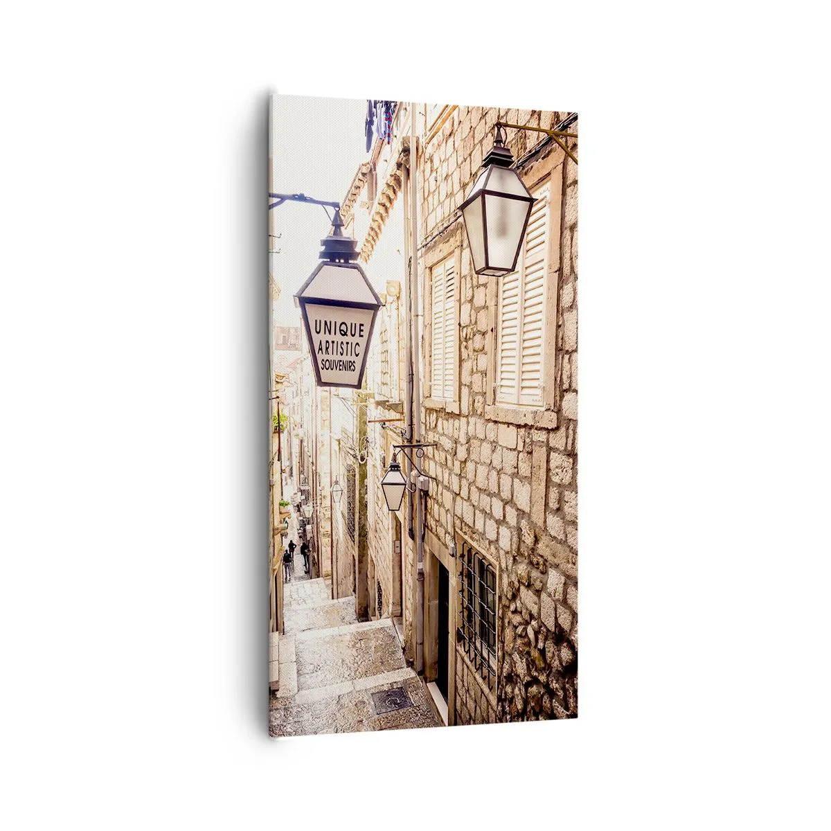 Impression sur toile - Image sur toile - Une charmante ruelle - 65x120 cm