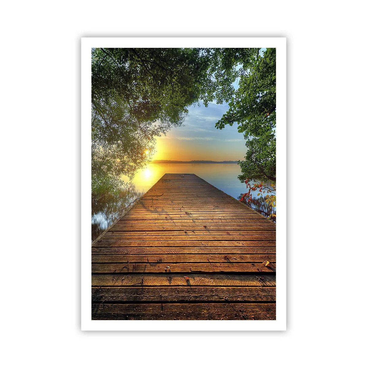 Affiche - Poster - Prenez votre temps, asseyez-vous - 70x100 cm