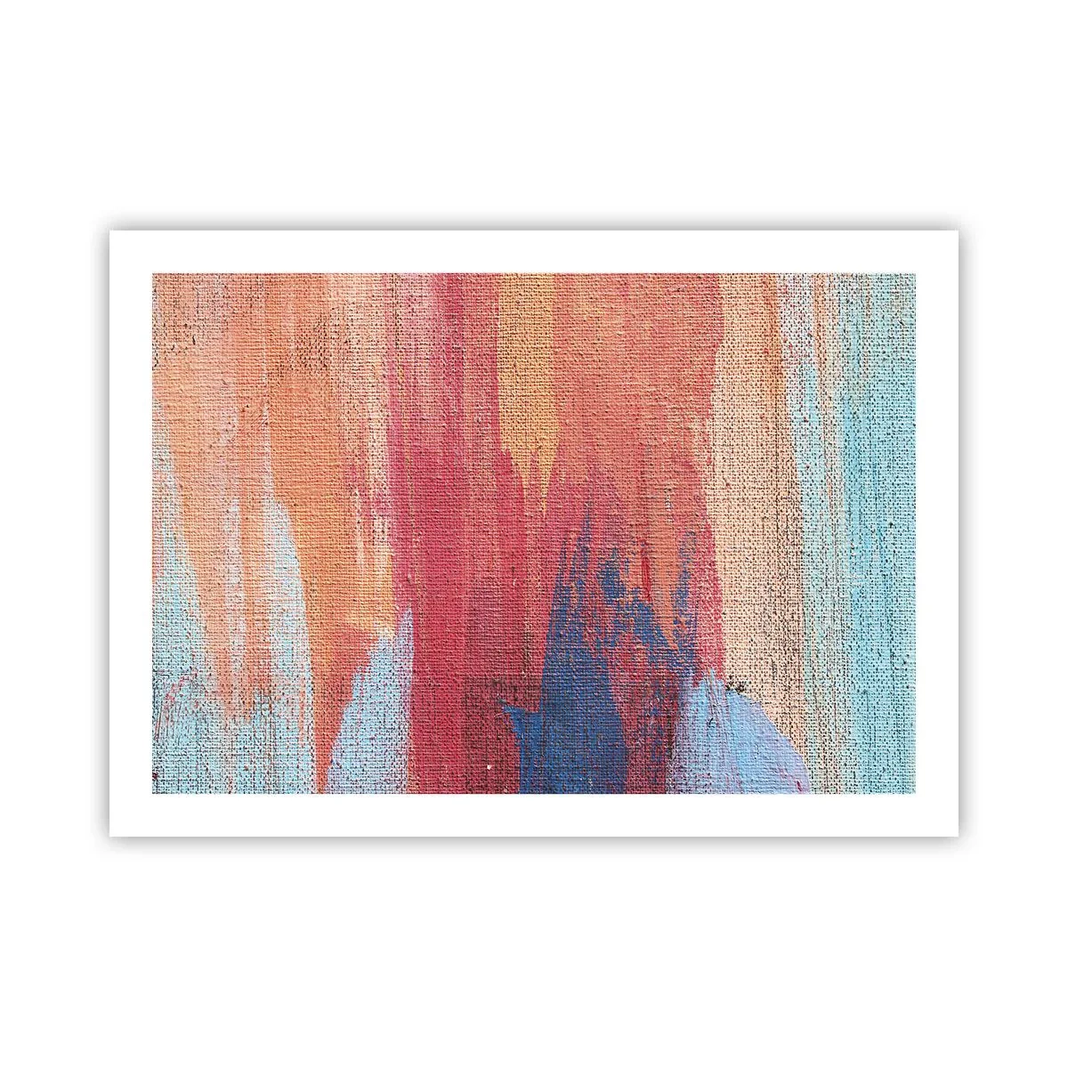 Affiche - Poster - Ecoulement de l'arc-en ciel - 70x50 cm