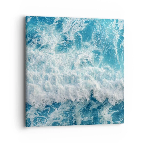 Impression sur toile - Image sur toile - Joyeusement et en sautant - 40x40 cm