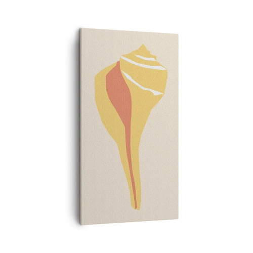 Impression sur toile - Image sur toile - Abstraction organique – croissance - 45x80 cm