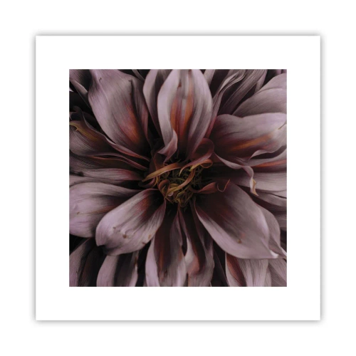Affiche - Poster - Un coeur fleuri - 30x30 cm