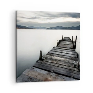 Impression sur toile - Image sur toile - Immergez-vous dans la paix - 50x50 cm