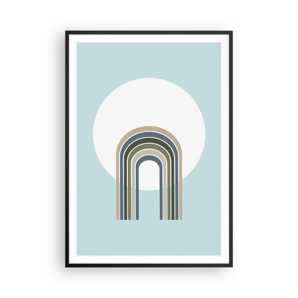 Affiche dans un cadre noir - Poster - Attraction irrésistible - 70x100 cm