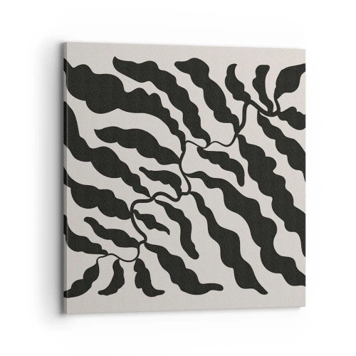 Impression sur toile - Image sur toile - La nature du carré - 70x70 cm