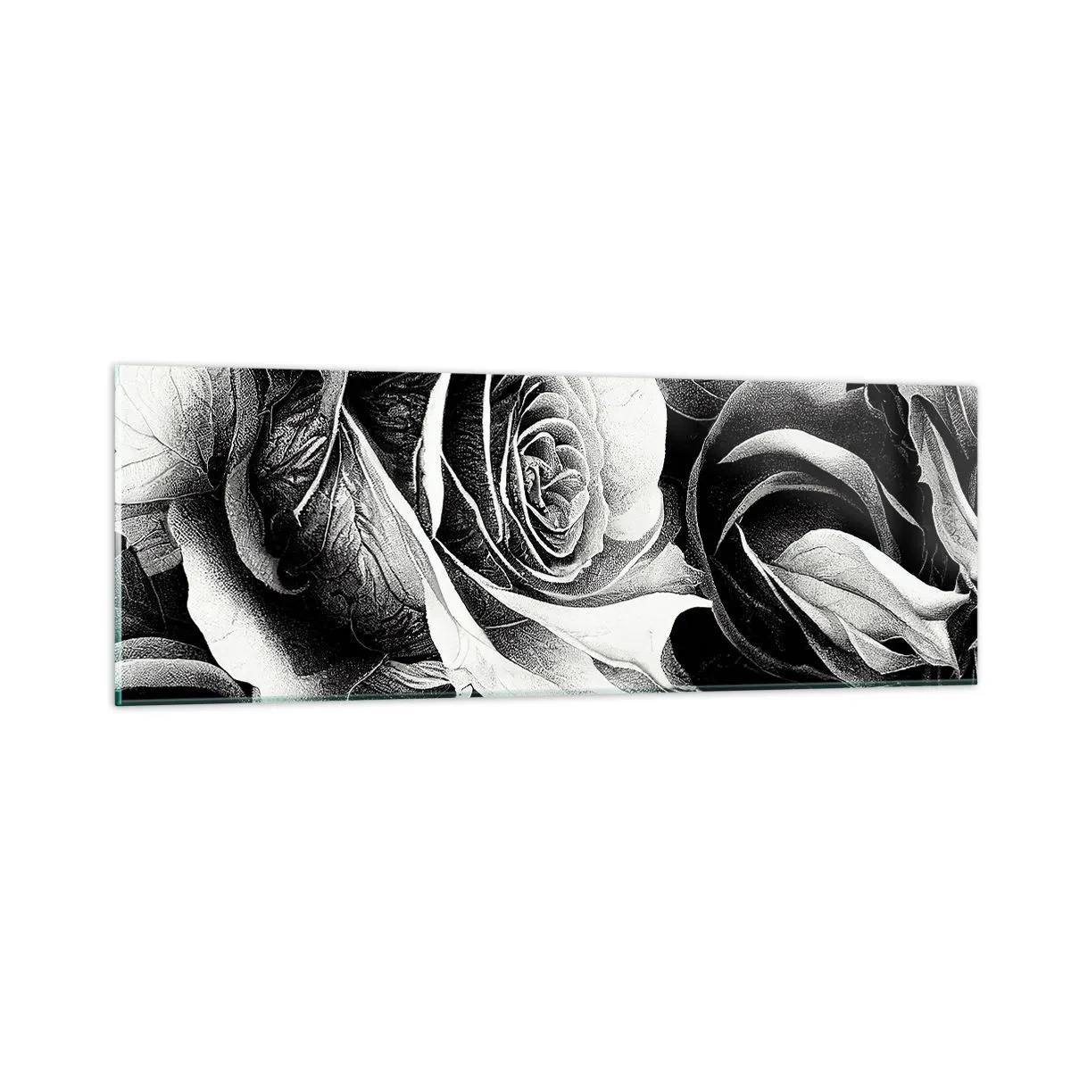Impression sur verre - Image sur verre - Toujours une reine - 90x30 cm
