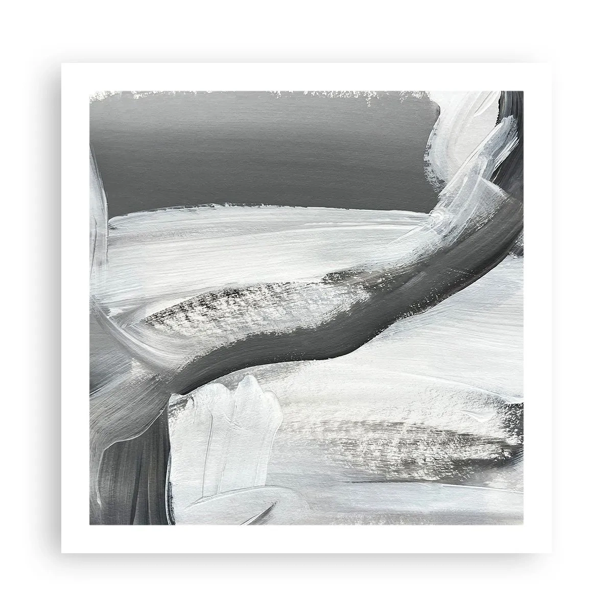 Affiche - Poster - Un geste décisif - 60x60 cm