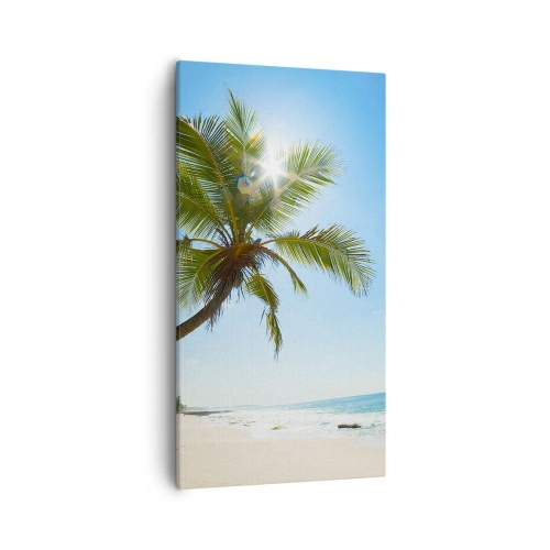 Impression sur toile - Image sur toile - Ne rien montrer à personne - 55x100 cm