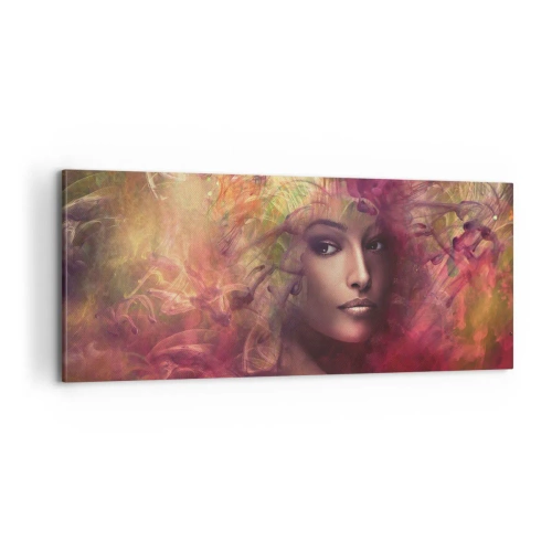 Impression sur toile - Image sur toile - Je suis ici! - 100x40 cm