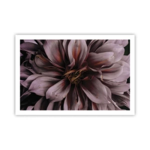Affiche - Poster - Un coeur fleuri - 91x61 cm
