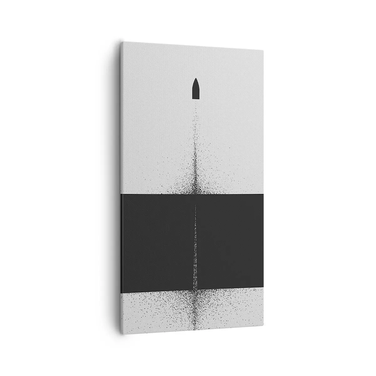 Impression sur toile - Image sur toile - Droit au but - 55x100 cm