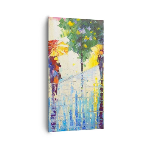 Impression sur toile - Image sur toile - Et tout est clair - 65x120 cm