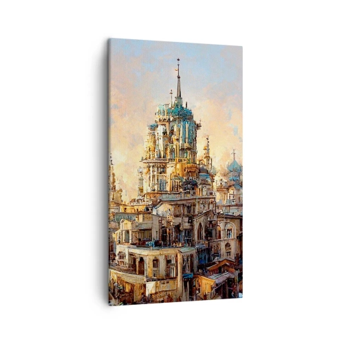 Impression sur toile - Image sur toile - Ville des villes - 45x80 cm