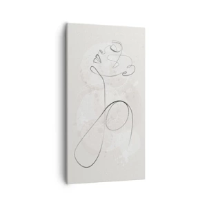 Impression sur toile - Image sur toile - Spirale de beauté - 55x100 cm