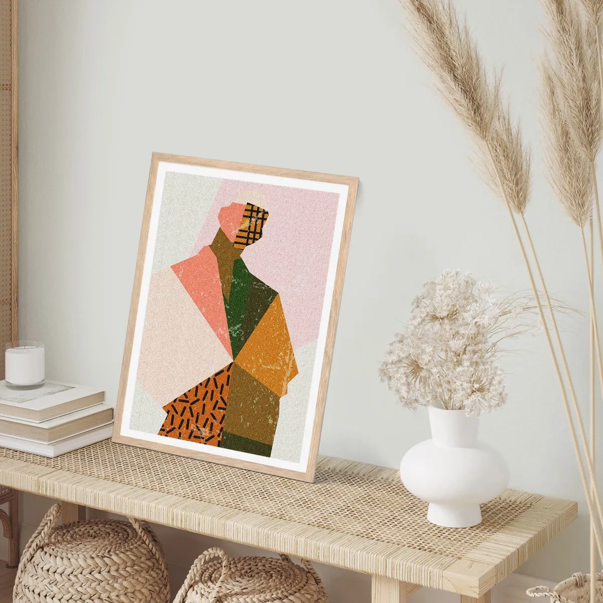 Affiche dans un chêne clair - Poster - L’homme – un être complexe - 70x100 cm