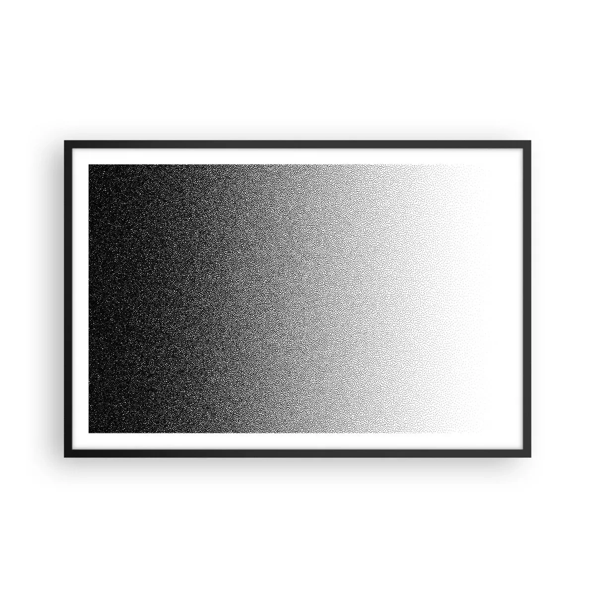 Affiche dans un cadre noir - Poster - Du coté de la lumière - 91x61 cm