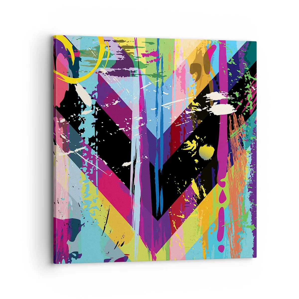 Impression sur toile - Image sur toile - De haut en bas - 70x70 cm